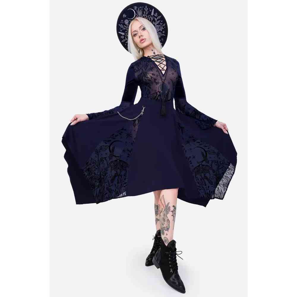 Restyle - LUMINARY Rok - Donkerblauw